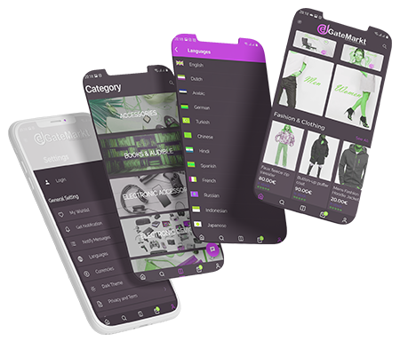 eGateweb Mobile App Preview