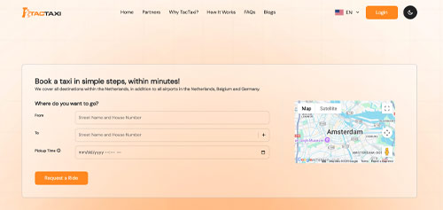 TAC-TAXI Web & apps